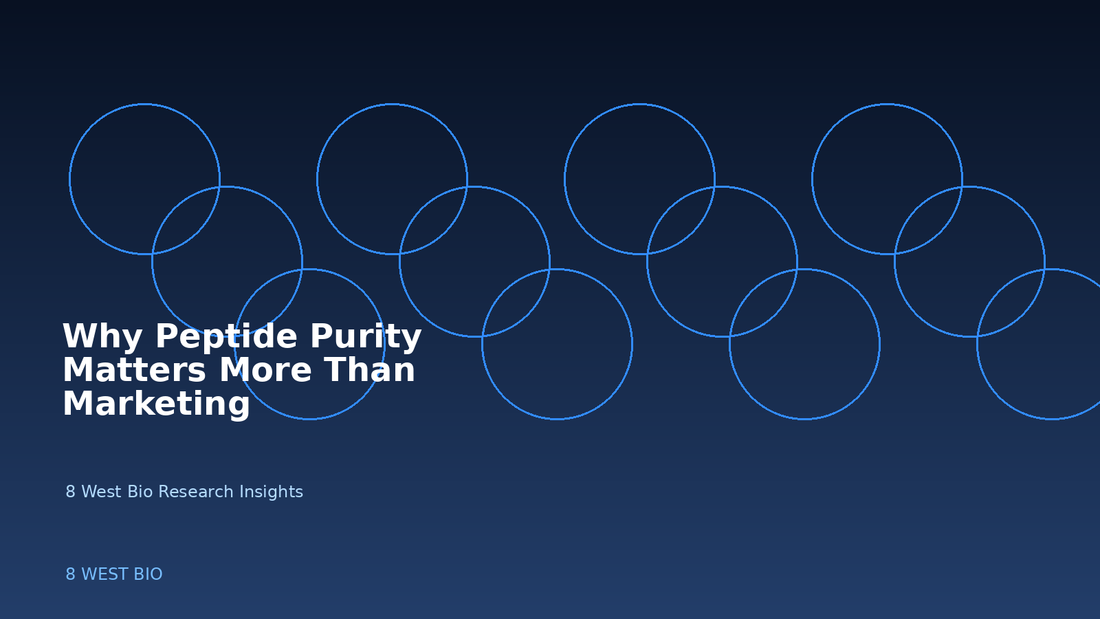 Why Peptide Purity Matters More Than Marketing