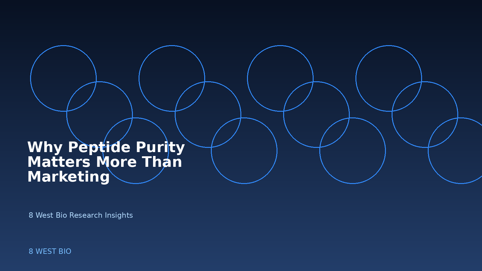 Why Peptide Purity Matters More Than Marketing