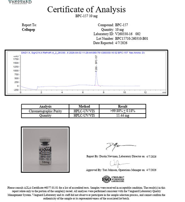BPC-157 - 99.973%
